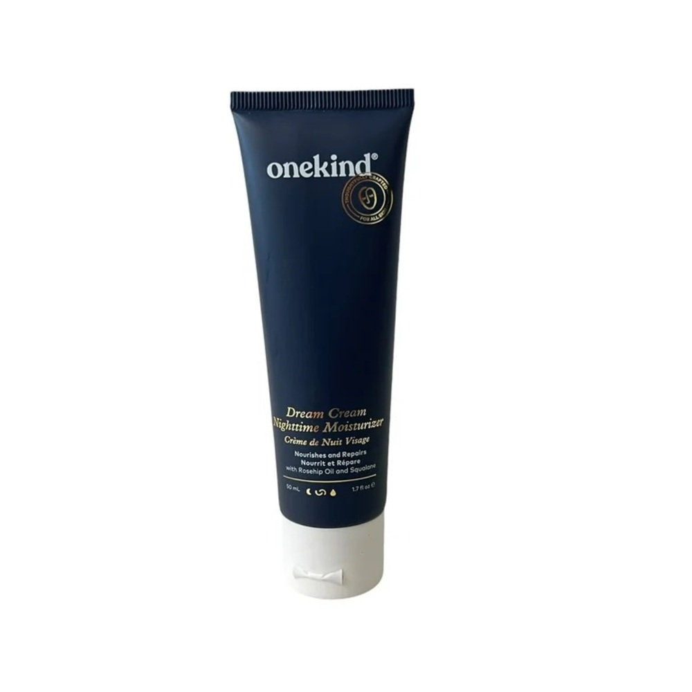 NEW Onekind Dream Cream Nighttime Moisturizer Full Size 50ml Non Comedogenic